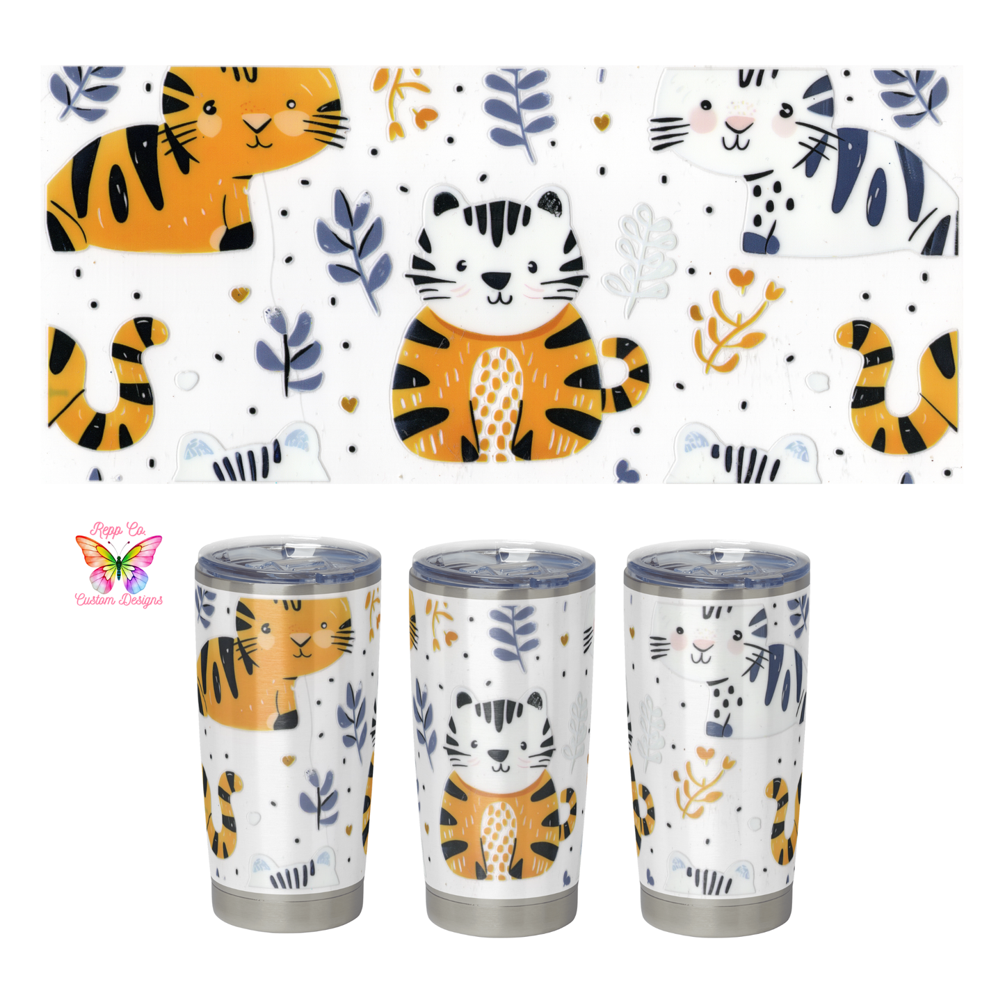 Kids Tigers Full Wrap
