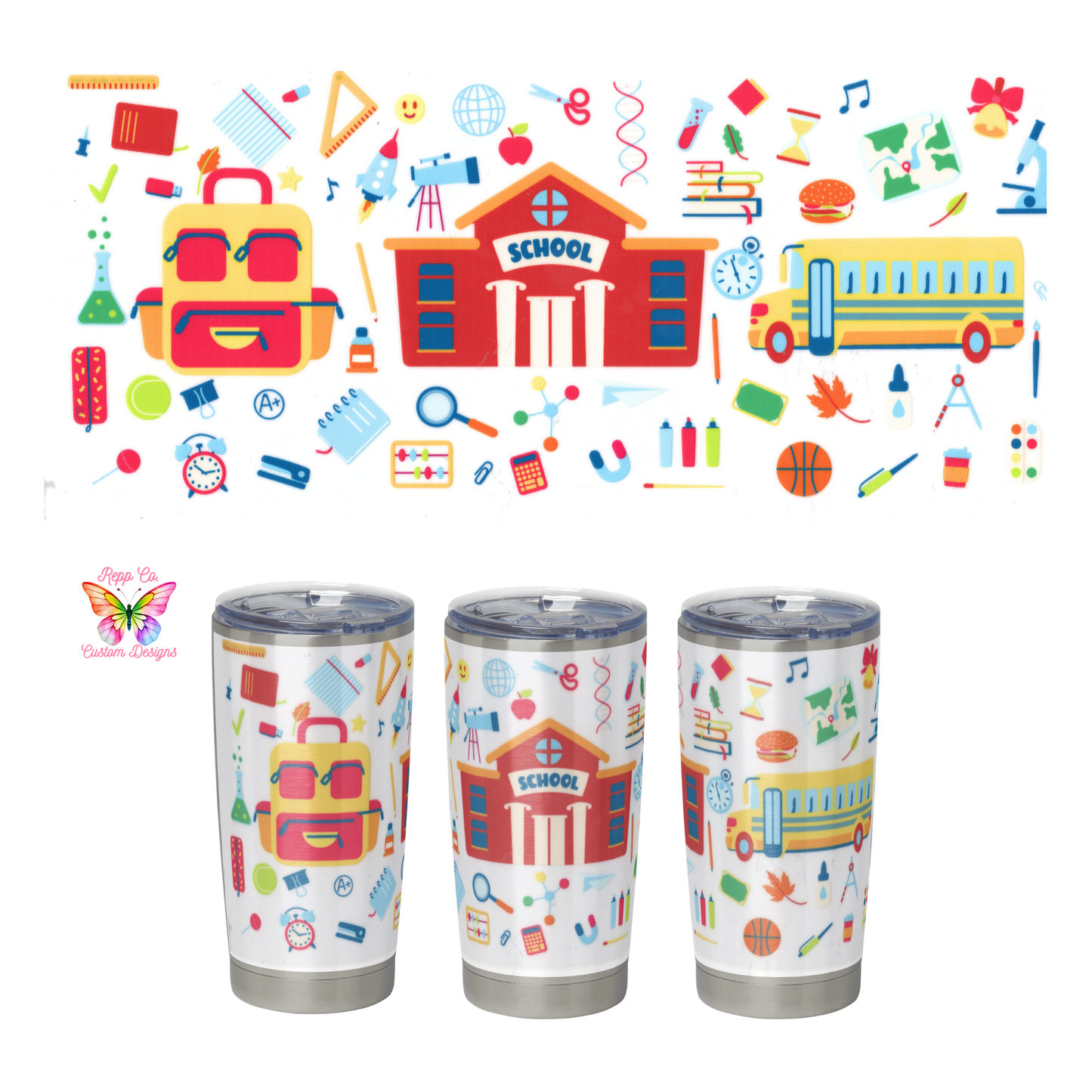 School House Full Wrap