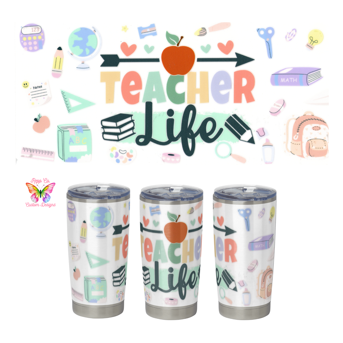 Teacher Life Full Wrap