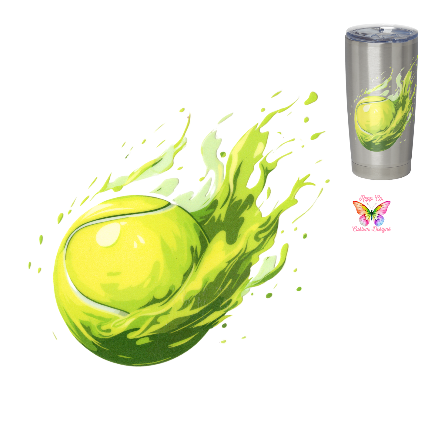 Left Tennis Ball