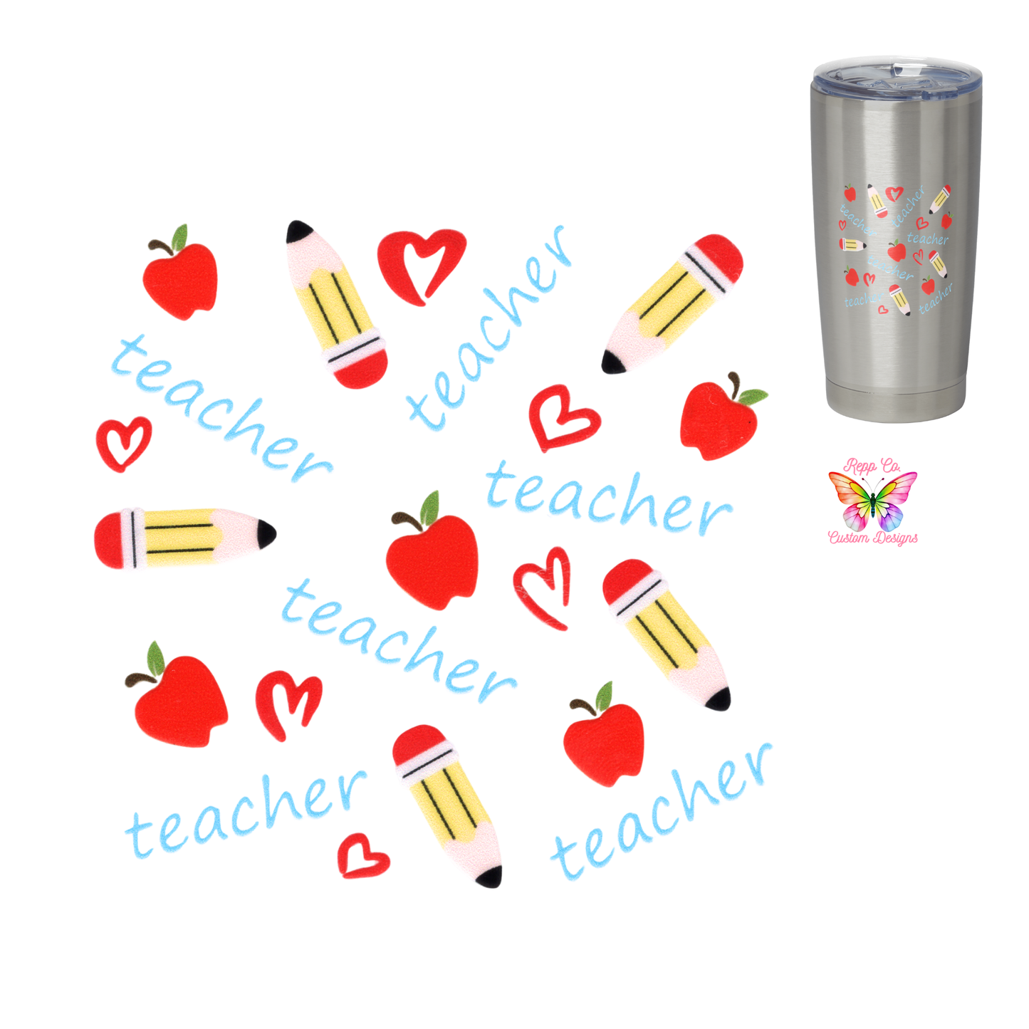 Pencils And Apples