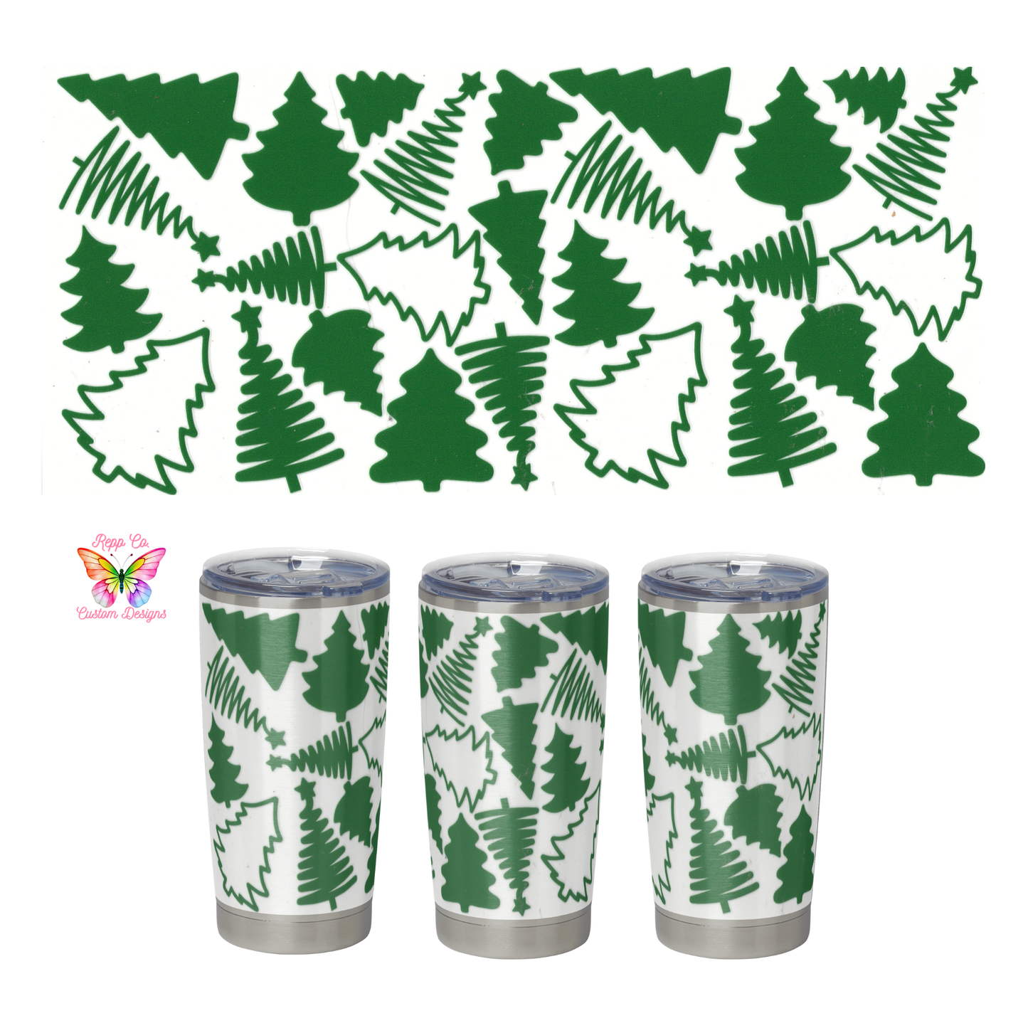 Green Trees Full Wrap