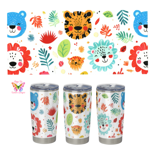 Lions, Tigers and Bears Full Wrap