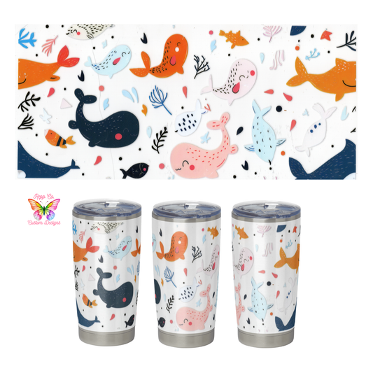 Kids Whales Full Wrap