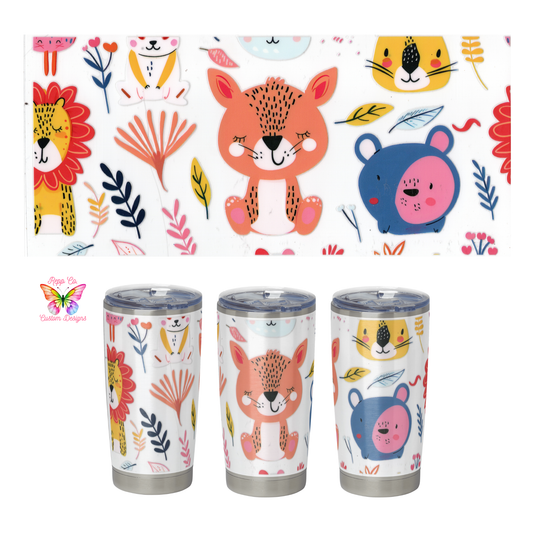 Kids Forest Animals Full Wrap