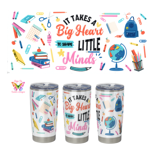 Big Hearts Little Minds Full Wrap