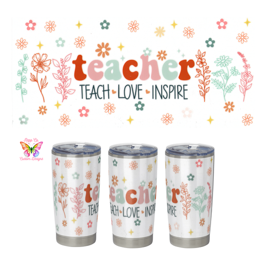 Teacher Love Inspire Full Wrap