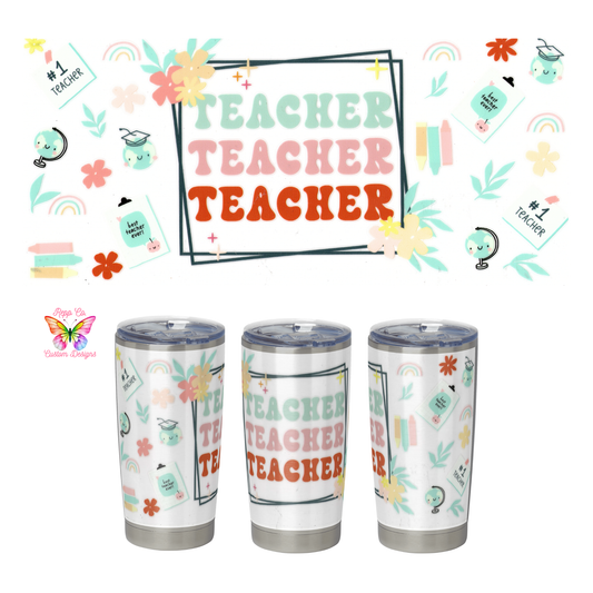 Teacher Teacher Supplies Full Wrap