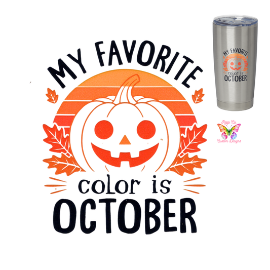 My Favorite Season is October