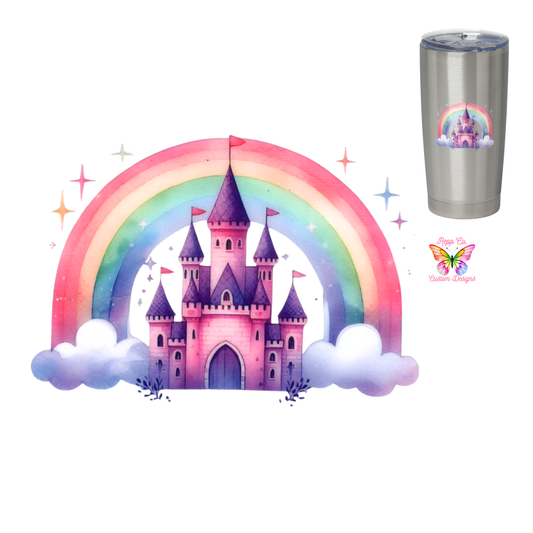 Pink Rainbow Casle