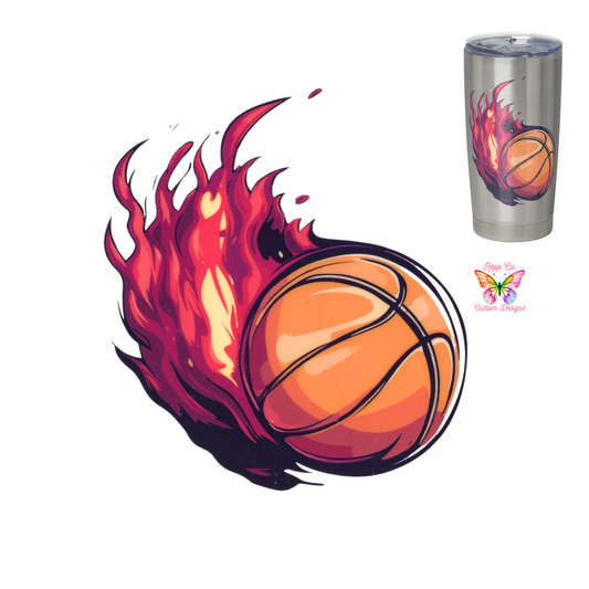 Flaming Basketball 1
