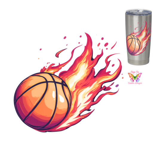 Flaming Basketball 2