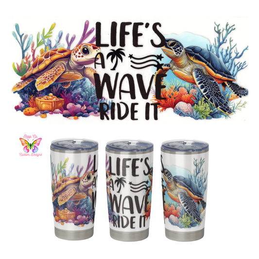 Turtle Lifes A Wave - Full Wrap