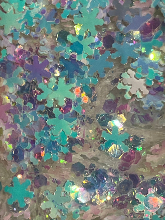 Irredescint Snowflakes