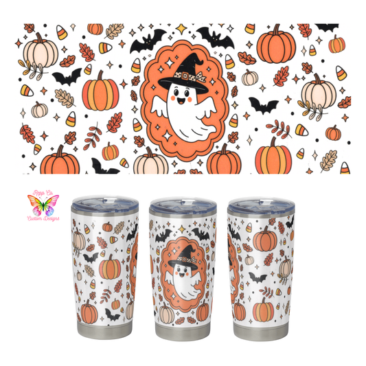 Fall Ghost Full Wrap