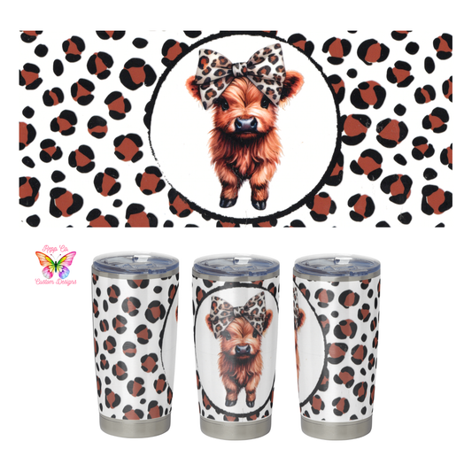 Leopard Cow Full Wrap